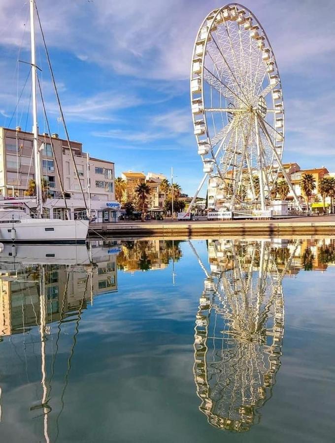 studio la grande roue VUE MAGNIFIQUE Agde Exterior foto